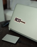 Rest Counts Too Sticker