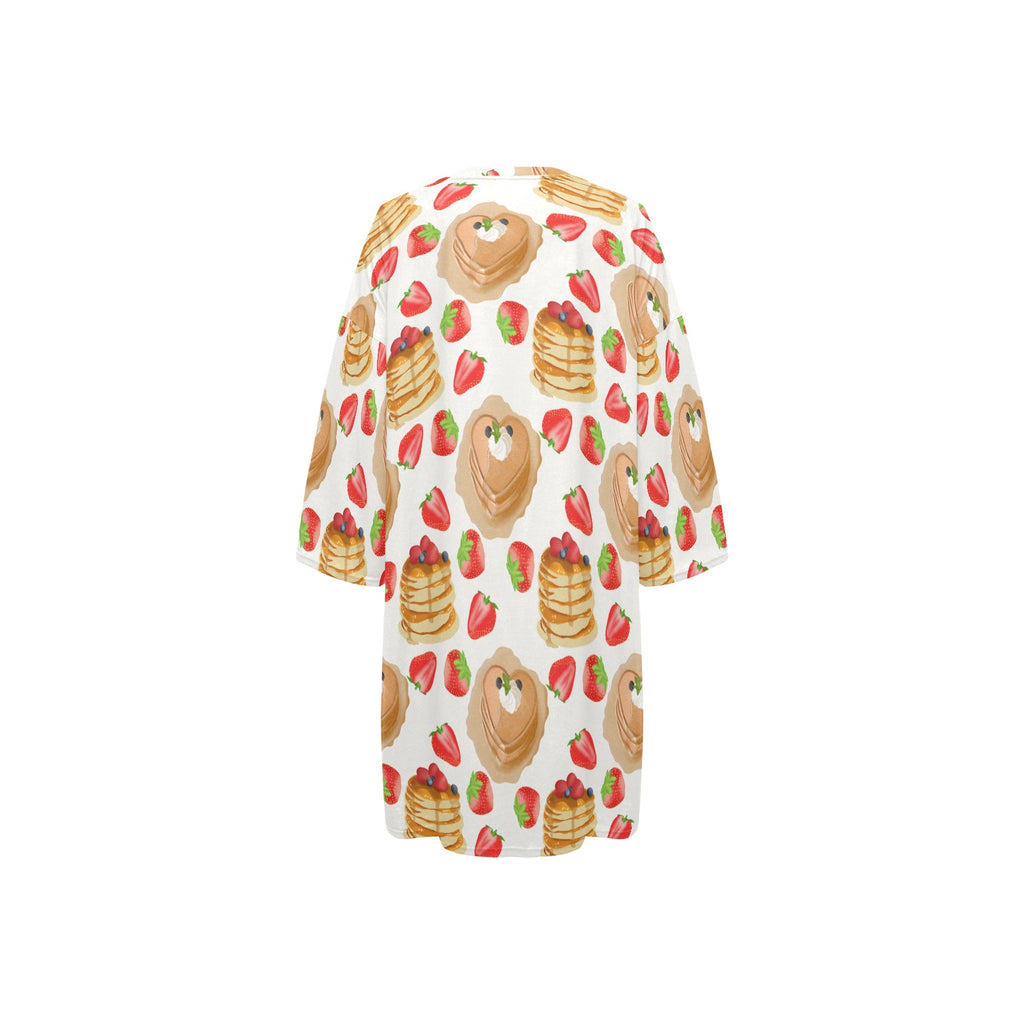 Strawberry Syrup Dreams Tee Dress