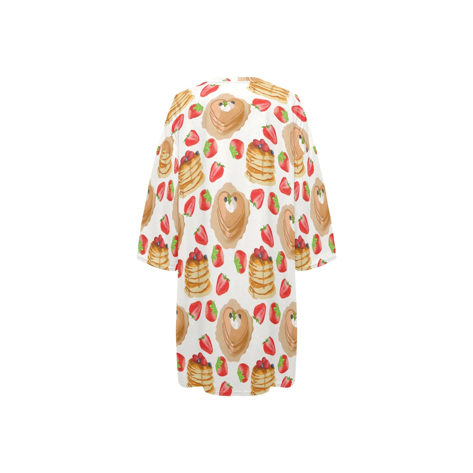 Strawberry Syrup Dreams Tee Dress