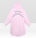 Custom Oversized Wearable Blanket Hoodie | Personalized Cozy Sweater Blanket | Bridal, Girls Trip & Custom Text Designs