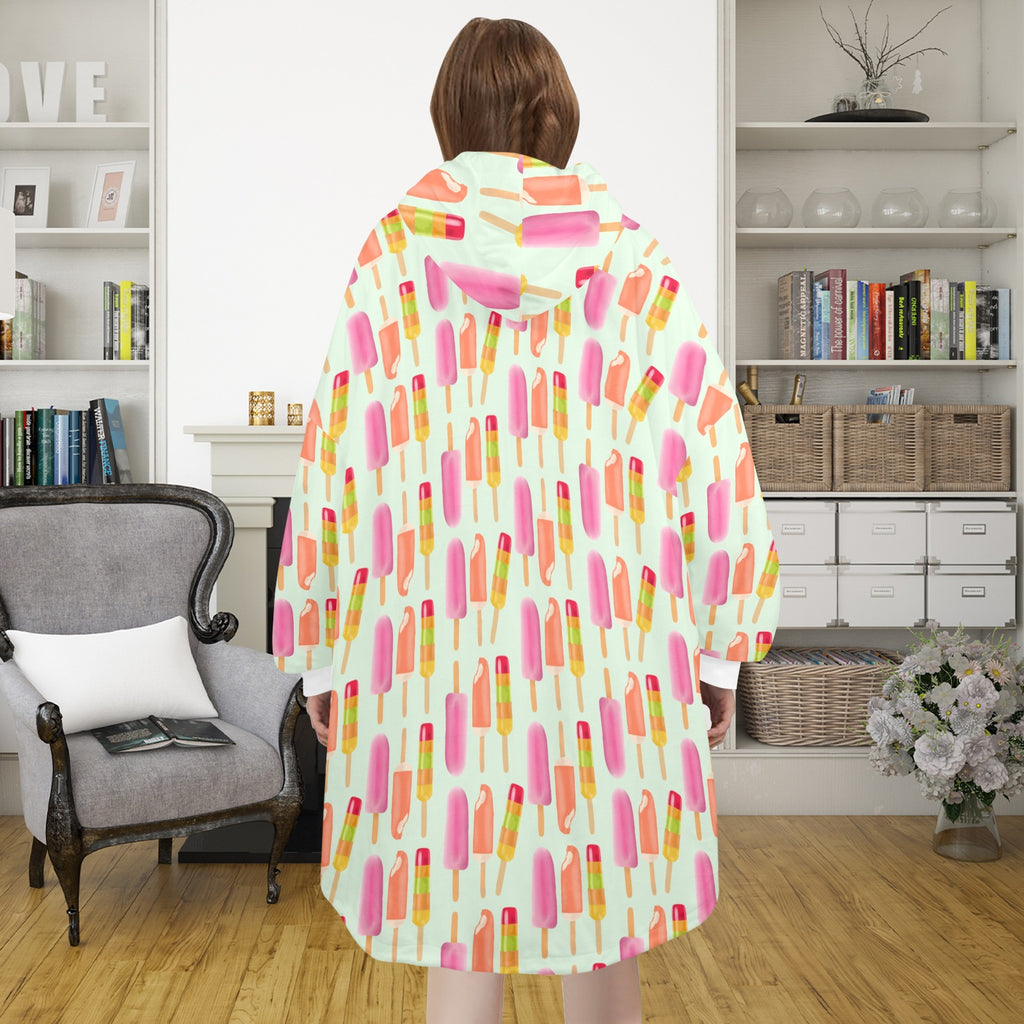 Cozy Girly Pop Oversized Sweater Blanket
