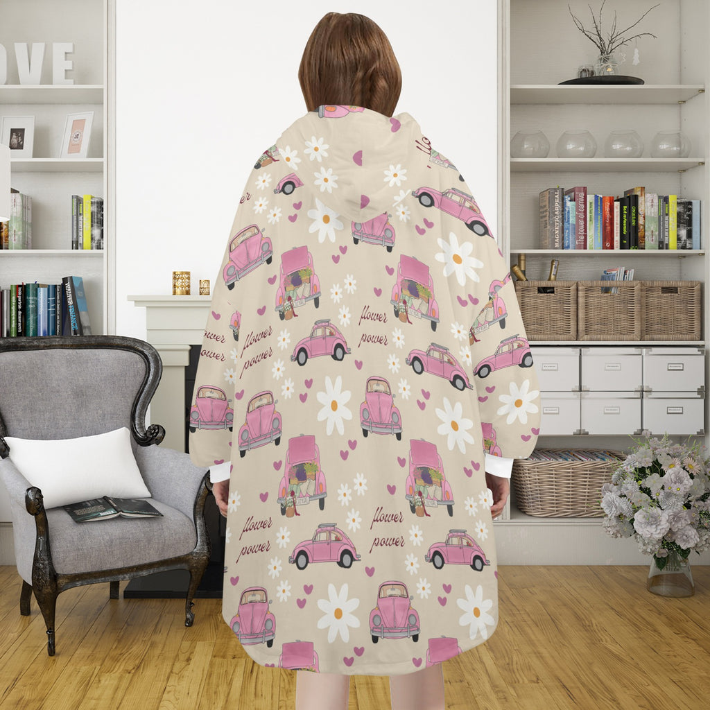 Love Bug Oversized Sweater Blanket
